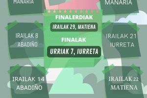Calendario campeonato Baqué 2022