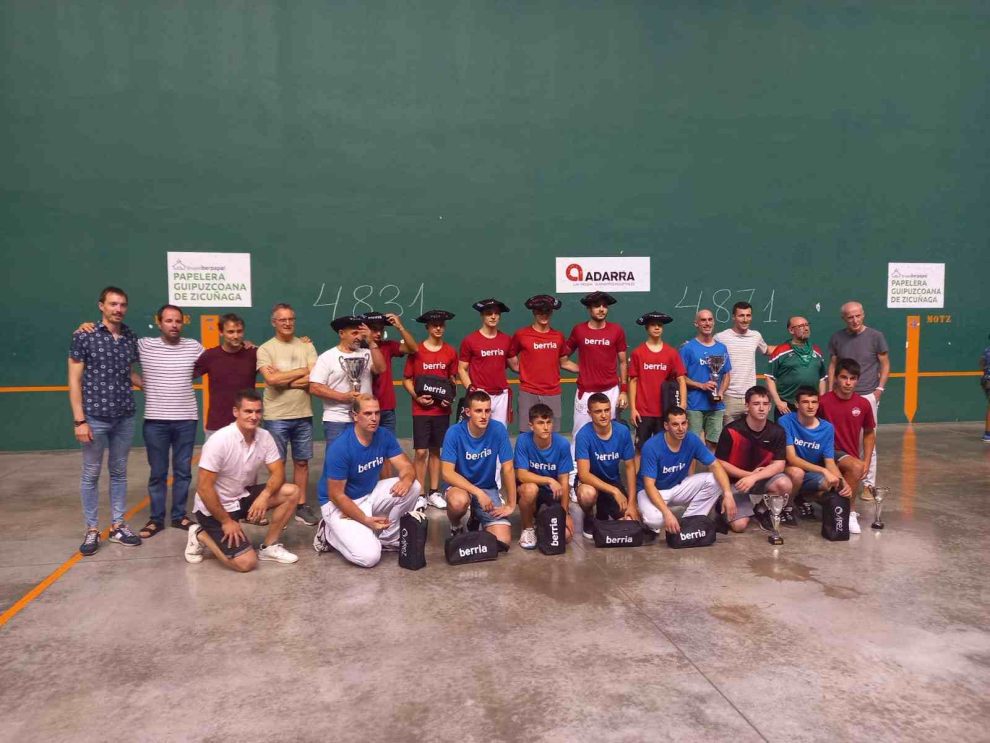 oberena campeón torneo berria