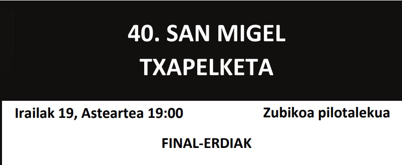 primer día semifinales oñati
