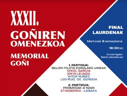 jornada cuartos memorial goñi