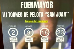 calendario torneo fuenmayor 2025